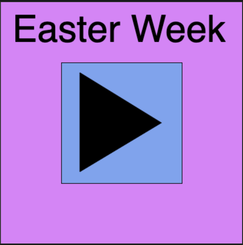 picture of easter week animation